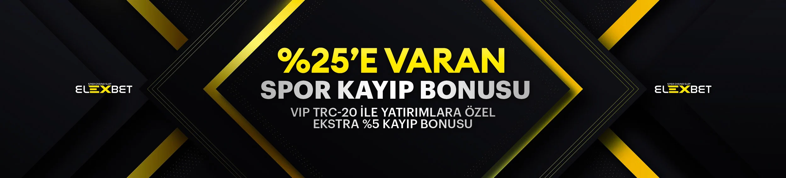 Elexbet %25'e varan spor kayıp bonusu